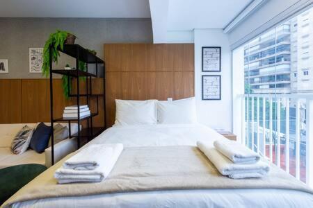 Apartamento B Homy Brooklin - 10min Da Estacao Brooklin Jus47a