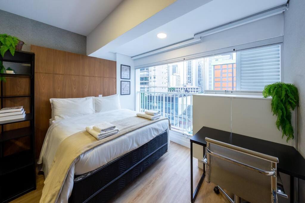 B Homy Brooklin - 10min Da Estacao Brooklin Jus47a Apartamento